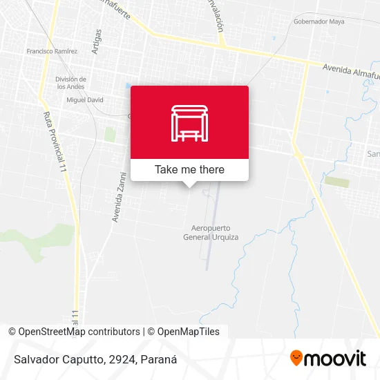 Mapa de Salvador Caputto, 2924