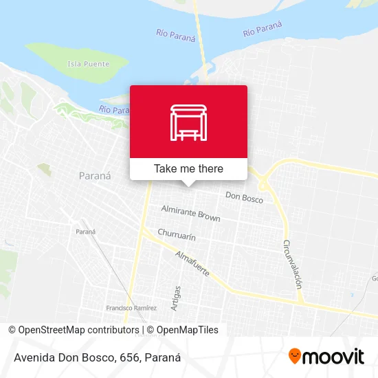 Mapa de Avenida Don Bosco, 656