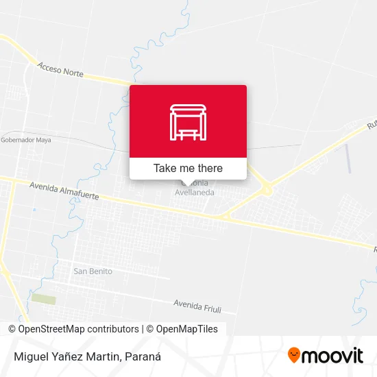 Mapa de Miguel Yañez Martin