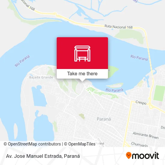 Av. Jose Manuel Estrada map