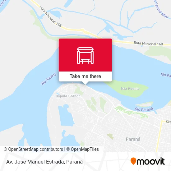 Av. Jose Manuel Estrada map