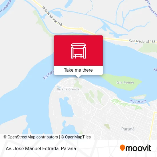 Av. Jose Manuel Estrada map
