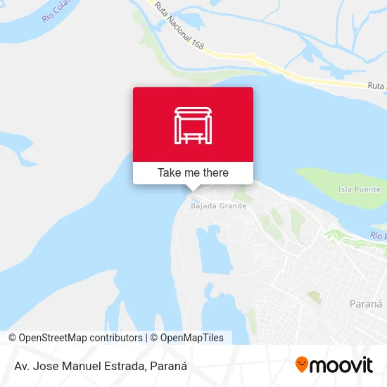 Av. Jose Manuel Estrada map