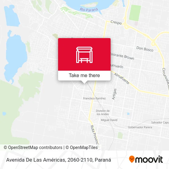 Mapa de Avenida De Las Américas, 2060-2110