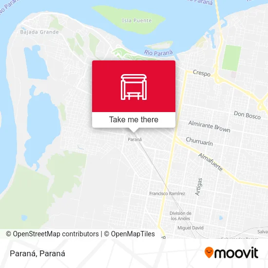 Mapa de Paraná