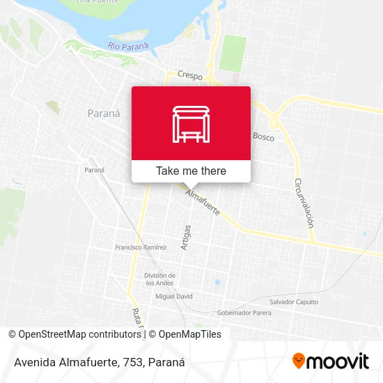 Mapa de Avenida Almafuerte, 753