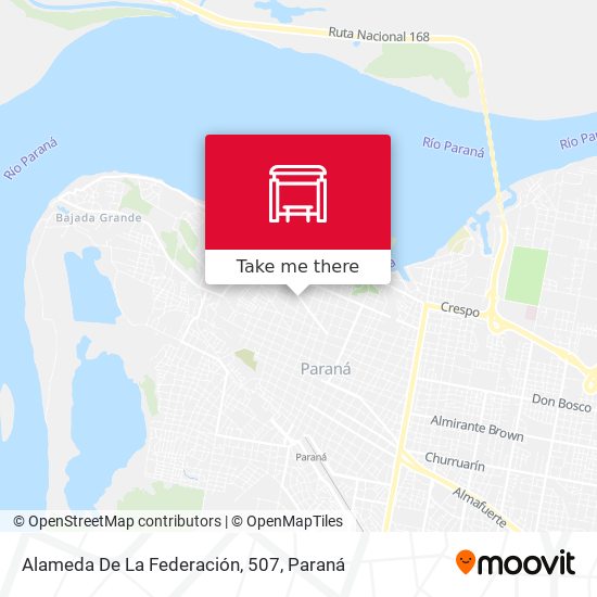 Alameda De La Federación, 507 map