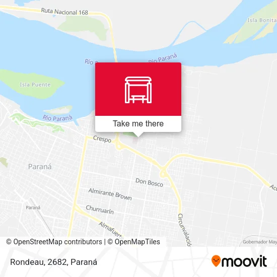 Mapa de Rondeau, 2682