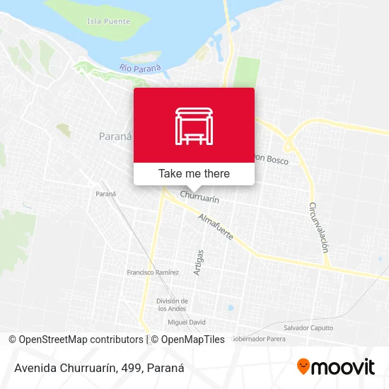 Mapa de Avenida Churruarín, 499