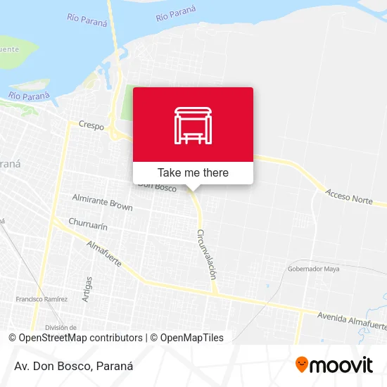 Mapa de Av. Don Bosco