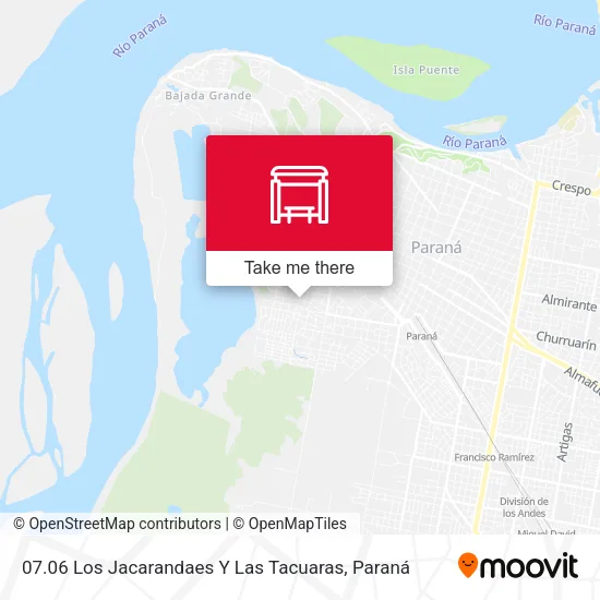 Mapa de 07.06 Los Jacarandaes Y Las Tacuaras