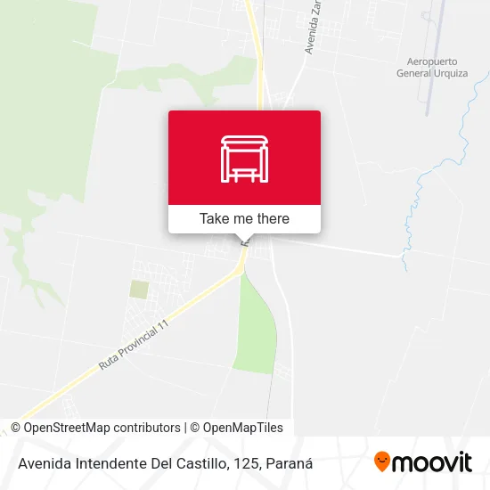 Mapa de Avenida Intendente Del Castillo, 125