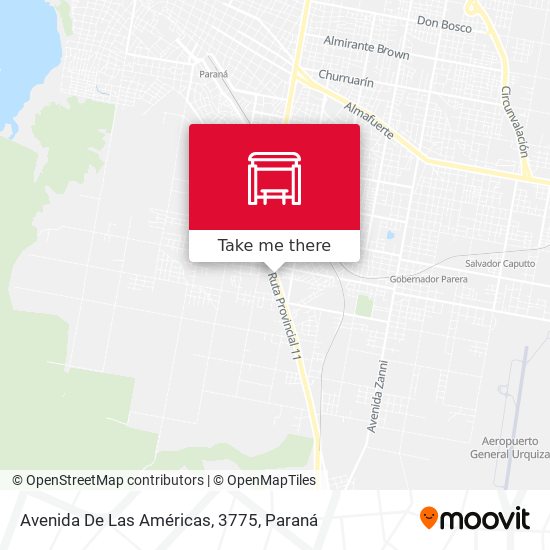 Avenida De Las Américas, 3775 map
