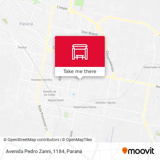 Avenida Pedro Zanni, 1184 map