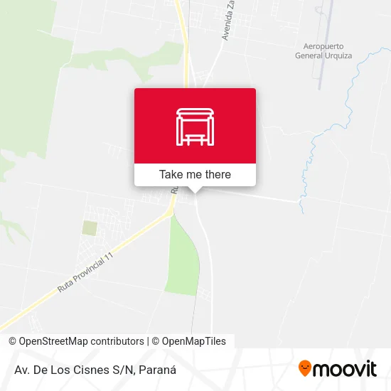 Mapa de Av. De Los Cisnes S/N