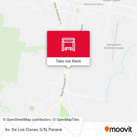 Mapa de Av. De Los Cisnes S/N