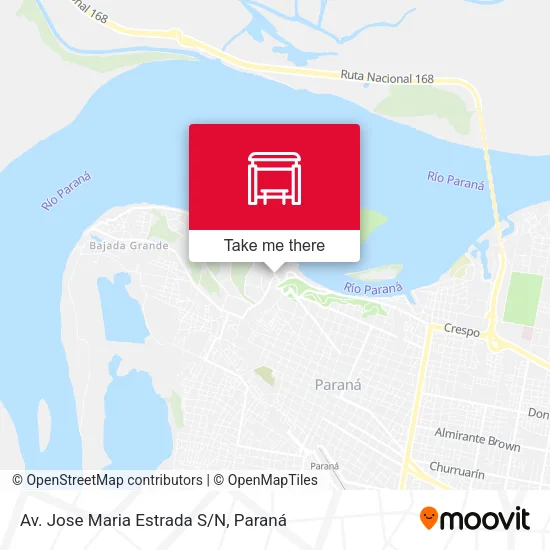 Mapa de Av. Jose Maria Estrada S/N