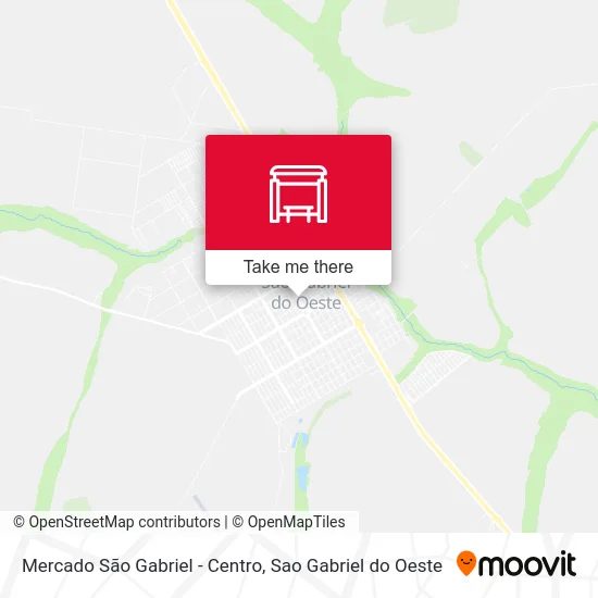 Mercado São Gabriel - Centro map