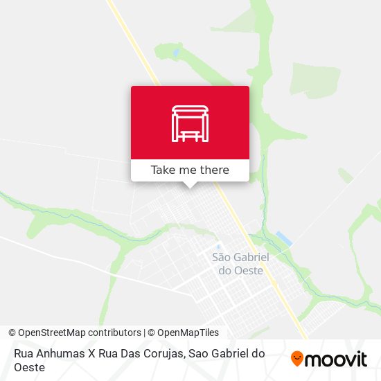 Rua Anhumas X Rua Das Corujas map