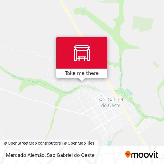 Mercado Alemão map