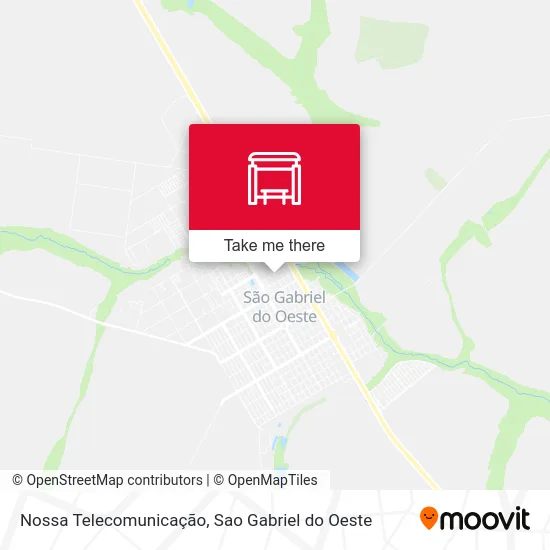 Nossa Telecomunicação map