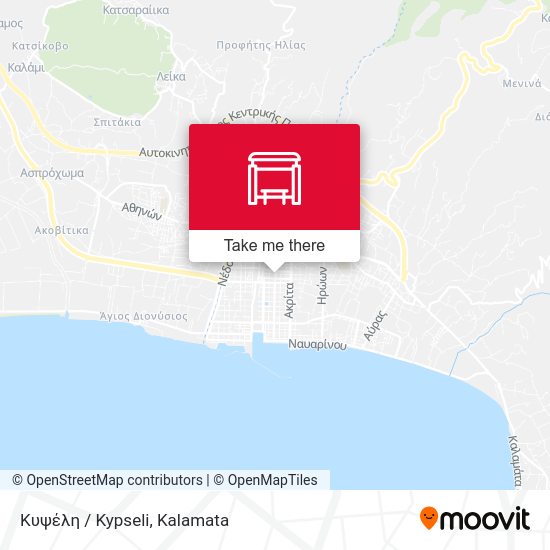 Kυψέλη / Kypseli map