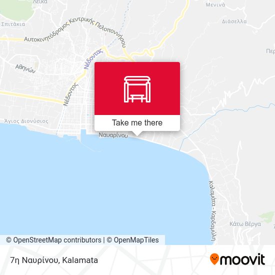 7η Ναυρίνου map
