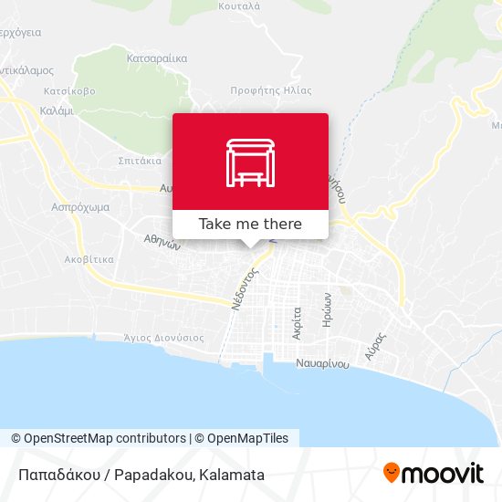 Παπαδάκου / Papadakou map
