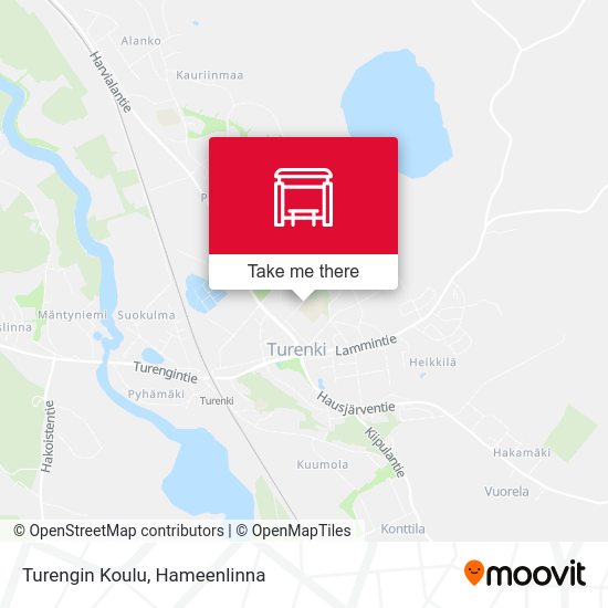 Turengin Koulu map
