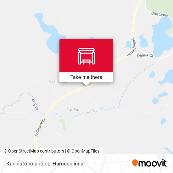 Kannistonojantie L map