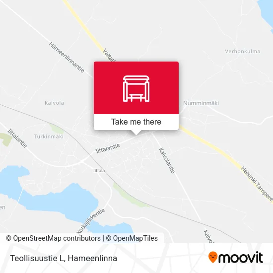 Teollisuustie L map
