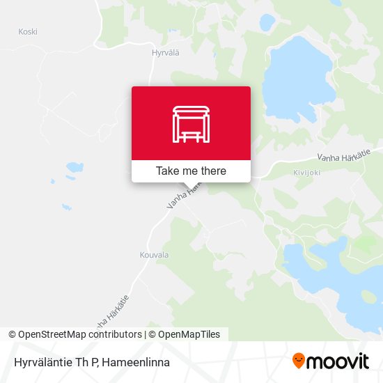 Hyrväläntie Th P map