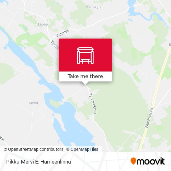 Pikku-Mervi E map