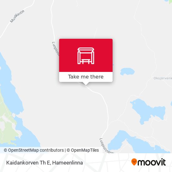 Kaidankorven Th E map