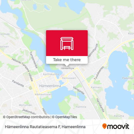 Hämeenlinna Rautatieasema F map