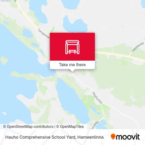 Hauho Comprehensive School Yard map