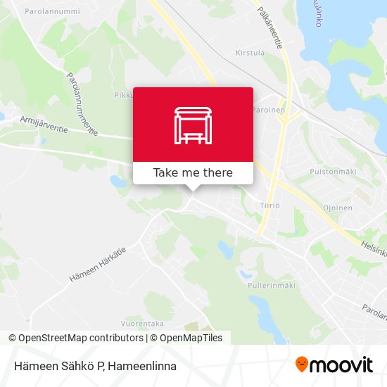 Hämeen Sähkö P map