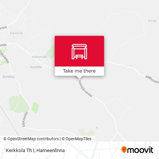 Kerkkola Th I map
