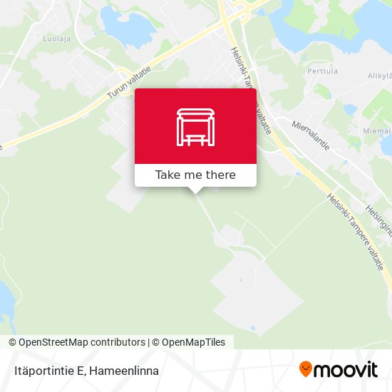 Itäportintie E map