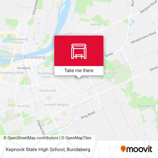 Kepnock State High School map