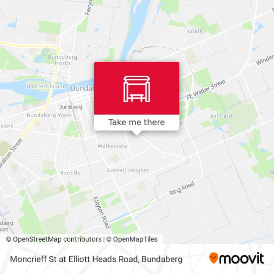 Moncrieff St at Elliott Heads Road map