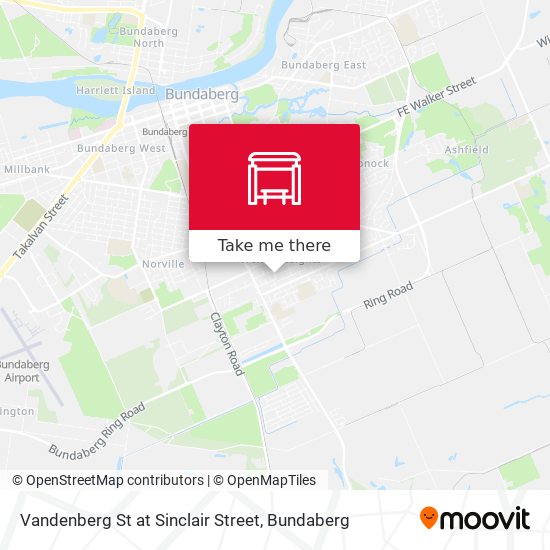 Vandenberg St at Sinclair Street map