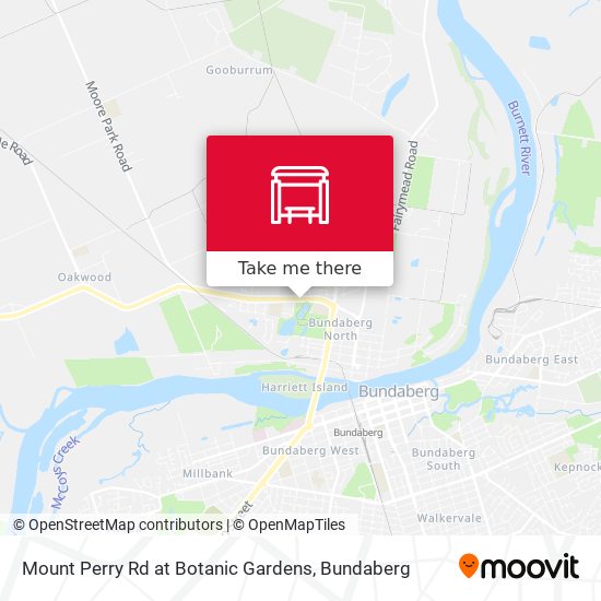 Mount Perry Rd at Botanic Gardens map