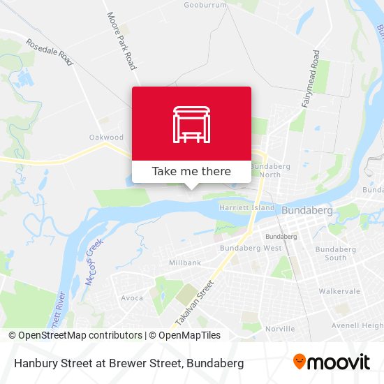 Hanbury Street at Brewer Street map