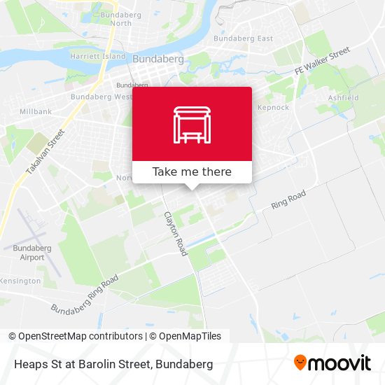 Heaps St at Barolin Street map