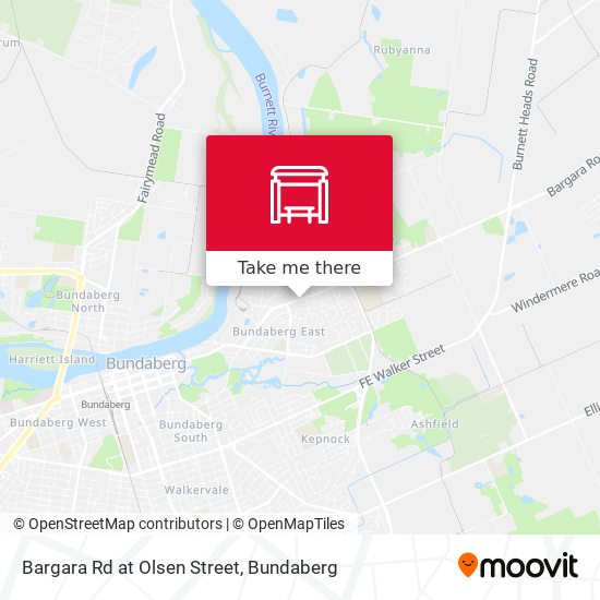 Bargara Rd at Olsen Street map