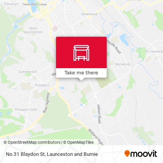 No.31 Blaydon St map