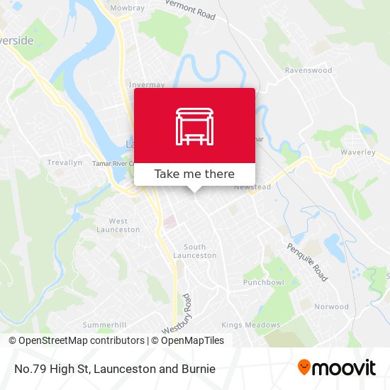 No.79 High St map