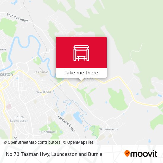 No.73 Tasman Hwy map