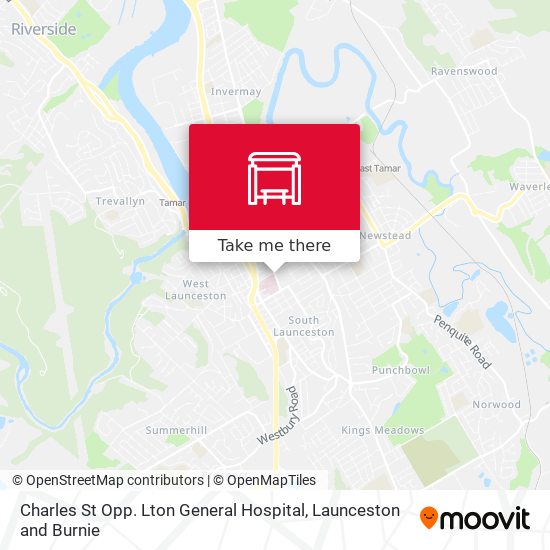 Charles St Opp. Lton General Hospital map